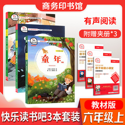 2025版快乐读书吧六年级上册童年高尔基小英雄雨来爱的教育全集正版小学生课外阅读故事书全彩完整版六年级读必课外书商务印书馆