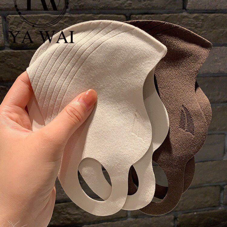 Mrakeai Kyyds MK个性时尚保暖口罩女秋冬季高颜值加厚防风防寒潮