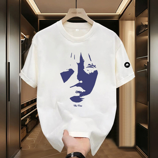 Mrakeai Kyyds MK修身型韩版男女通用短袖圆领通勤风T恤日常时尚