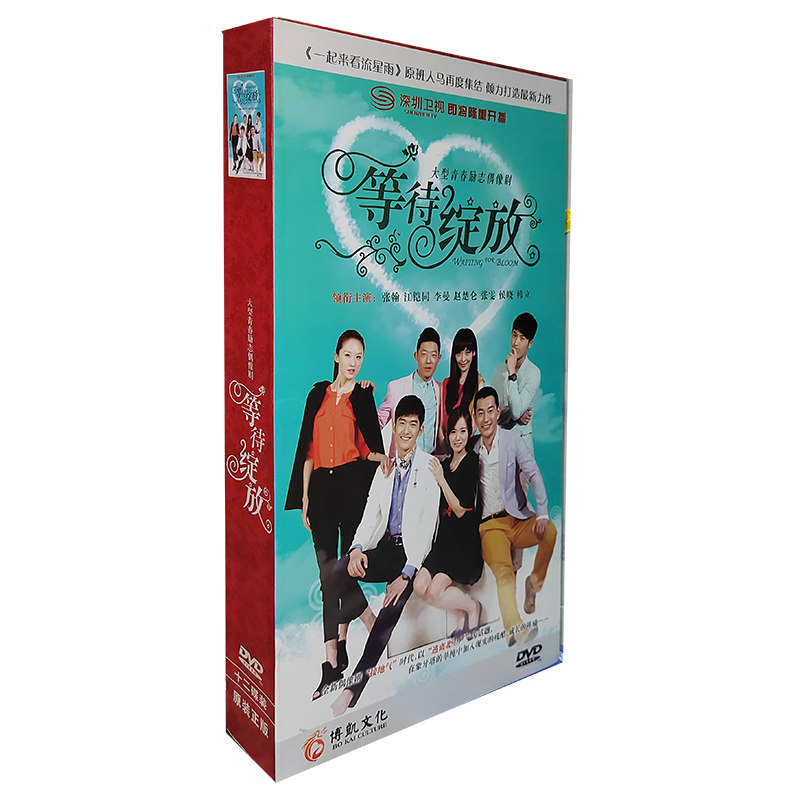 正版电视剧 等待绽放 12DVD精装版碟片