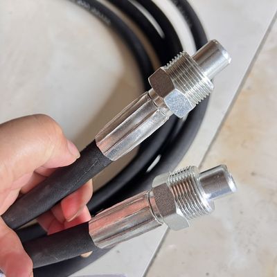 液压油管 液压泵专用 高压油管 含ZG3/8快速接头通用型整套配件