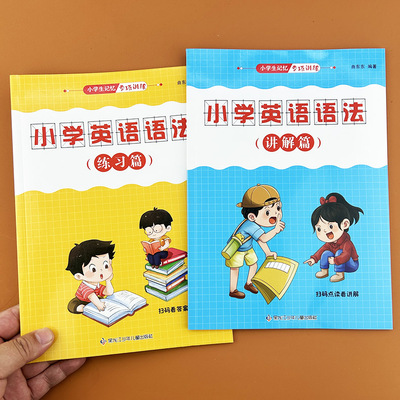 小学英语语法专项训练题词法句法时态名词复数词汇知识大全重点攻关语法篇训练题练习题册语法书作业本大全语法知识点总结归纳讲义