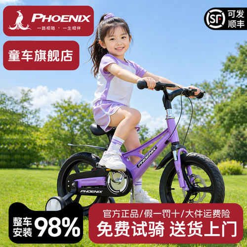 【百年品牌】凤凰镁合金自行车