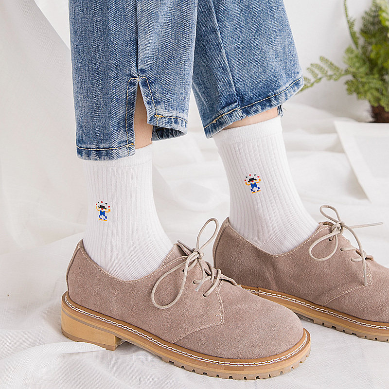 Chaussettes - collants Chaussettes femmes Modèles américains explosion - Ref 763751 Image 4