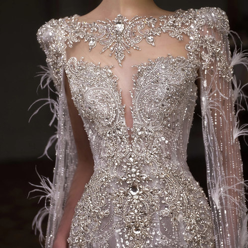 【阿尔卑斯雪神】2025新款修身鱼尾新娘结婚婚纱礼服公主重工拖纱