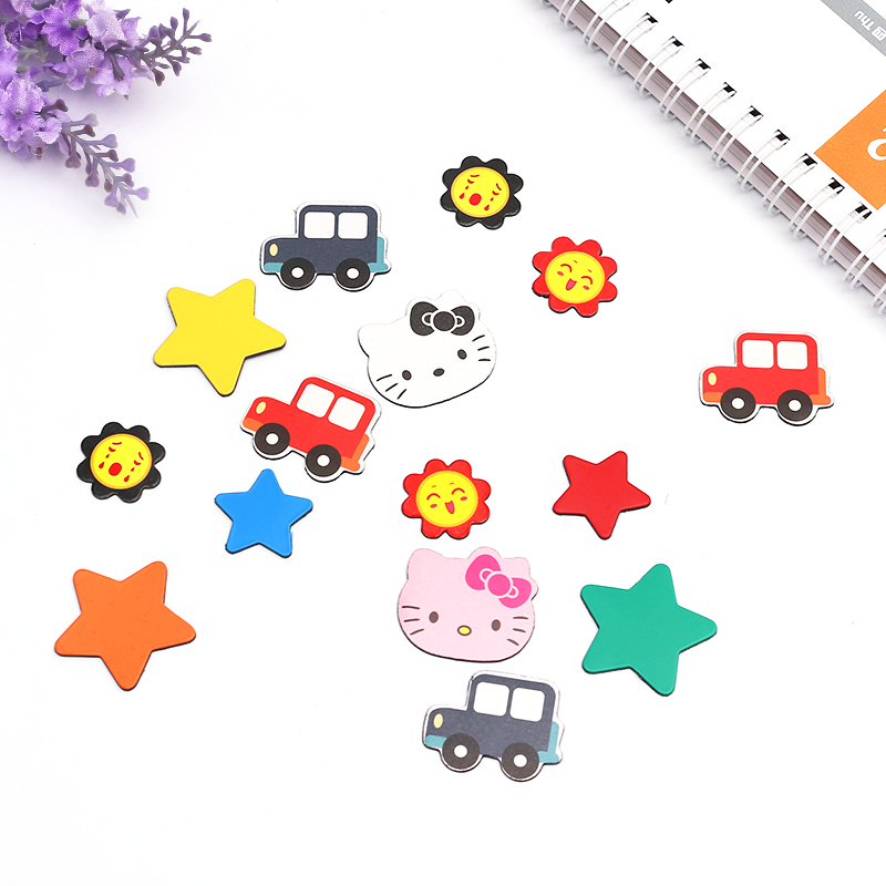 小红花奖励贴星星贴纸KT猫磁贴