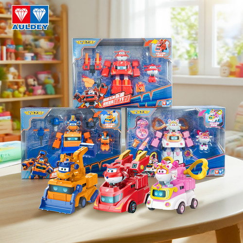 奥迪双钻超级飞侠机甲变形机器人