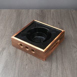 高档酒精炉架商用干锅炉底座防滑流水席小火锅家用宴会固体酒精锅