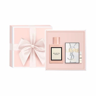 【蝴蝶结礼盒礼袋】香水花悦绽放甜橙花茉莉香调