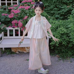 行香子洛竹原创汉服2026夏季新款宋制日常可穿儿童汉服女童汉服