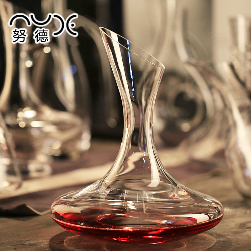 土耳其原装进口nude水晶玻璃快速醒酒器家用宴会分酒壶红酒分酒器