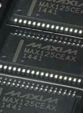 MAX125CEAX，8通道14位ADC模数转换器，进口拆机 SSOP-36封装