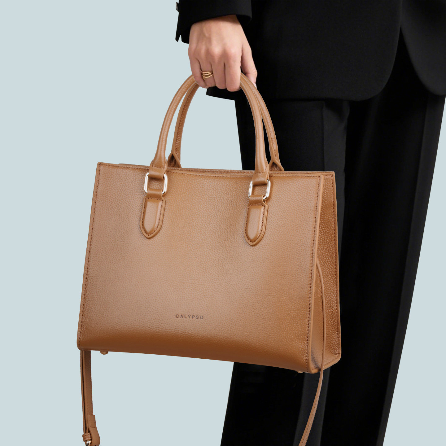 真皮手提包女式2026新款大容量高级感上班通勤托特包斜挎大包轻便