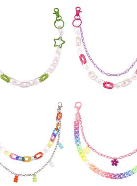 y2k腰带多巴胺腰链女配饰裙子高级感朋克jk嘻哈牛仔裤链条爵士舞