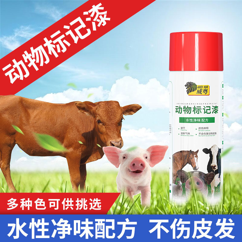 兽用动物标记漆水性净味安全无毒