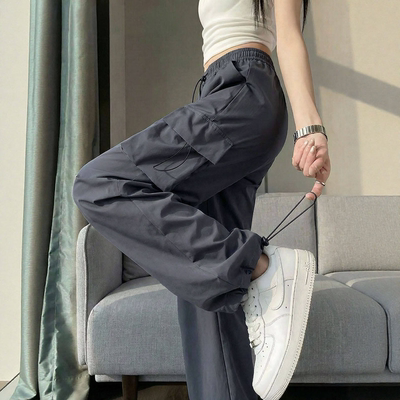 高腰欧美风以顿性价比速干女裤