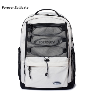 Forever初中女生书包男大学生旅行背包大容量双肩包15.6寸电脑包