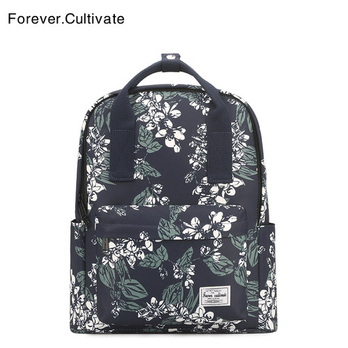 旅行印花小清新学生双肩包