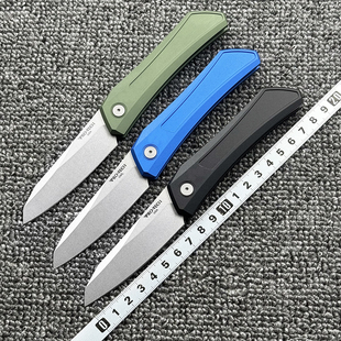 超技术 DS101铝合金折刀户外野营狩猎防身高硬度口袋EDC工具刀