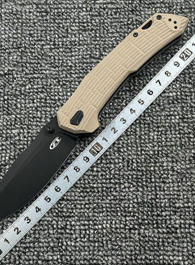 零误差 ZT0203折刀户外野营狩猎战术防身高硬度口袋EDC工具刀