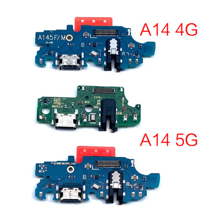 适用三星 A14 A145F 尾插小板 A14 5G A146P USB充电尾插接口