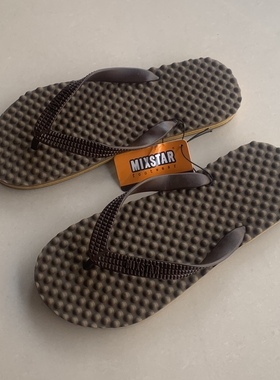休闲按摩拖鞋泰国Mixstar人字拖