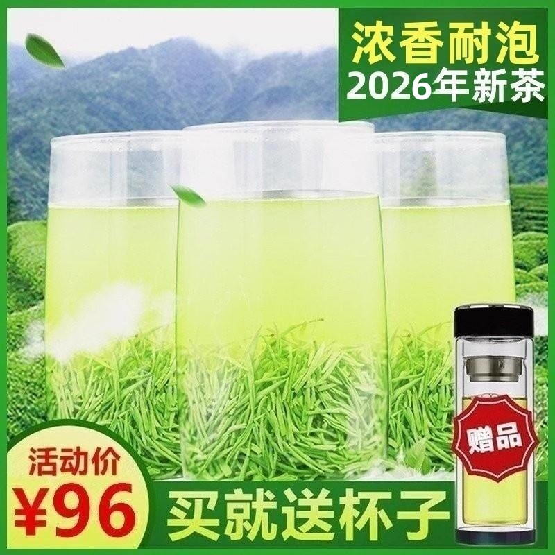 毛尖茶叶绿茶信阳毛尖2026新茶雨前特级嫩芽春茶浓香春茶散装250g
