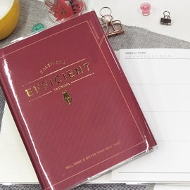 SEASON台湾四季EF手记B6记事本课表年月计划会议企划横线方格