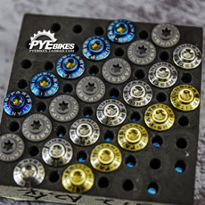 Винт 斯坦s-parts a3系列 伞头钛合金m6m5 arai头盔金色圆形螺丝 螺母