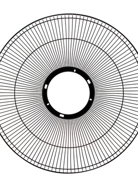 适用于美的电风扇16寸400MM黑色网圈前网罩FS40-11L1/11D4/8B2