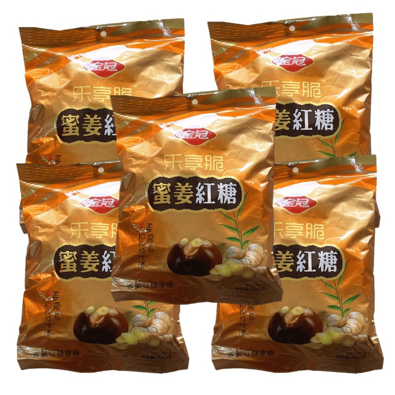 金冠姜糖生姜汤蜜姜红糖暖胃糖果