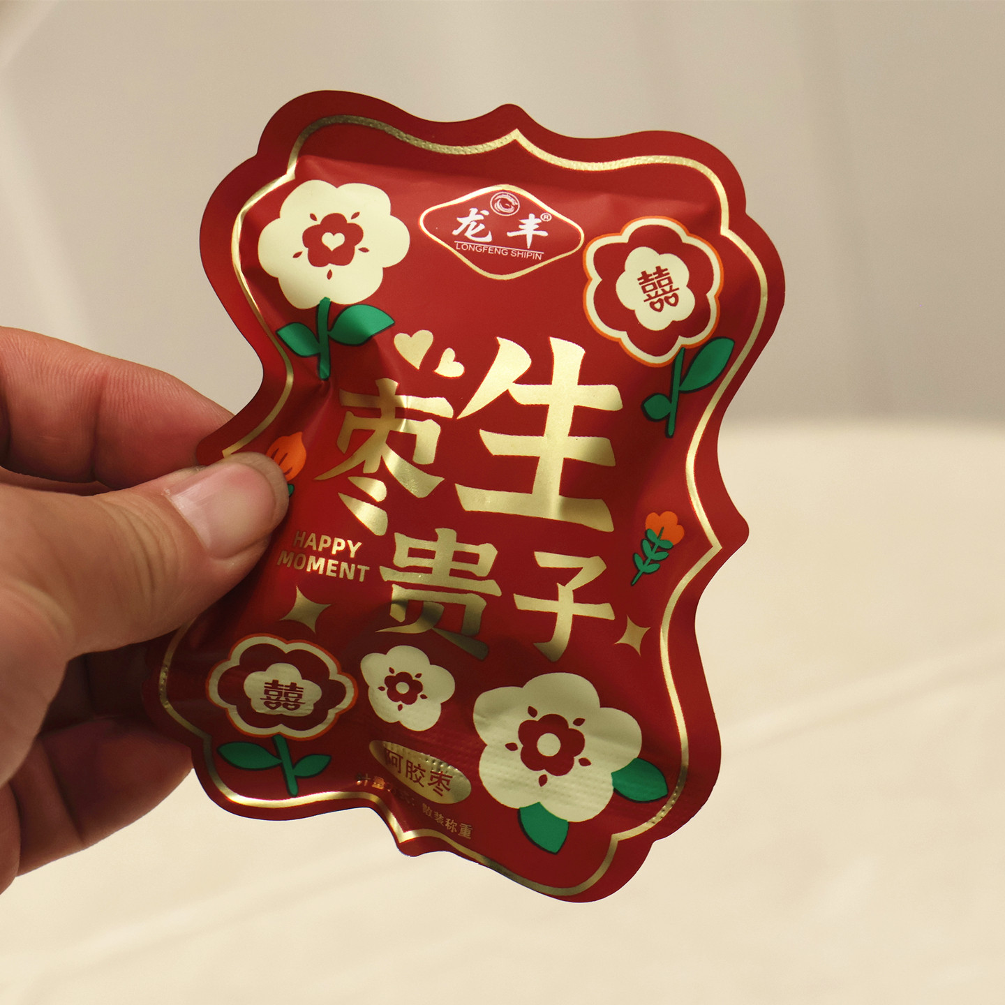 龙丰阿胶枣喜糖散装批发图片