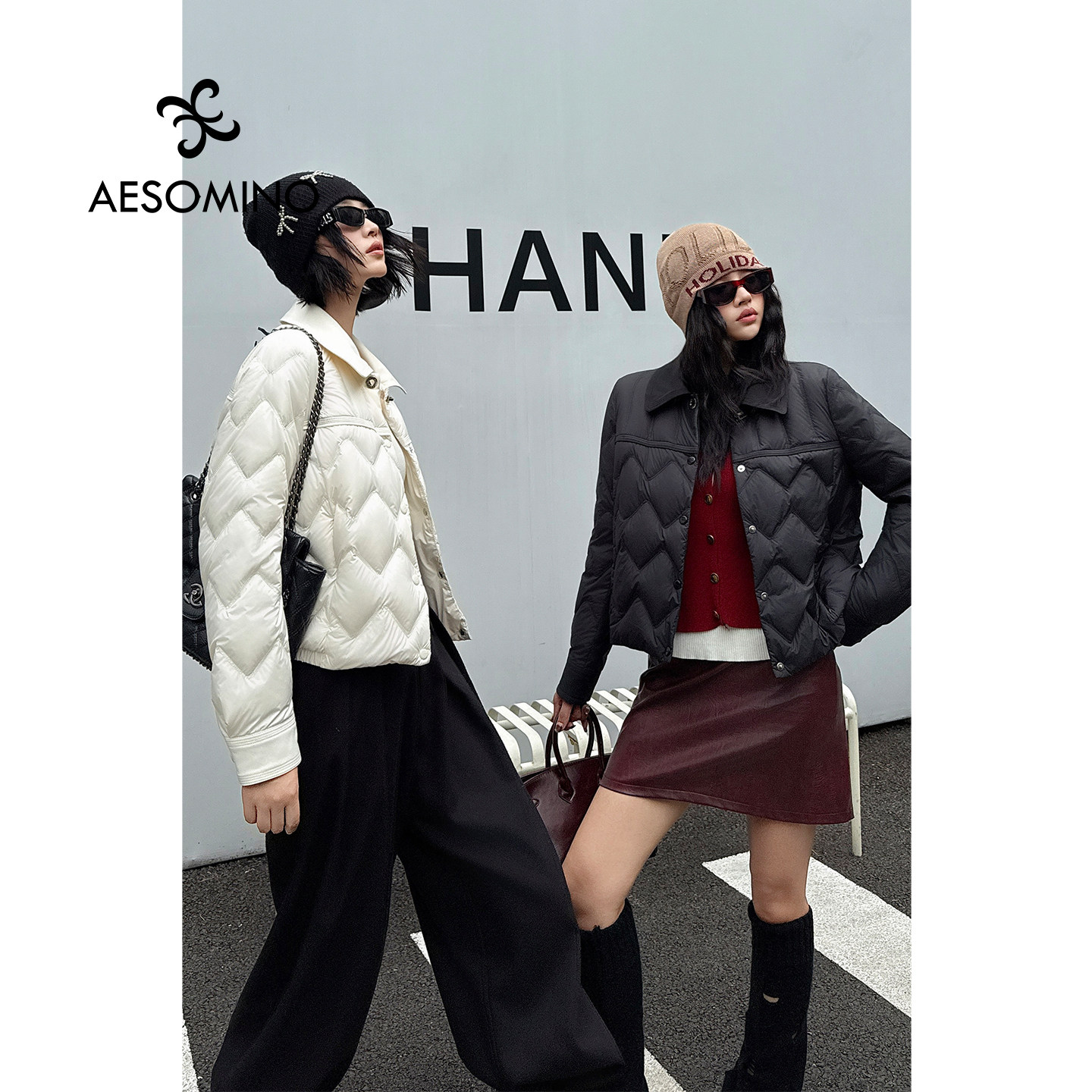 简约通勤短款羽绒服2025年秋冬
