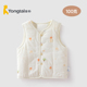 童泰婴儿马甲纯棉a类宝宝秋冬夹棉背心棉内胆坎肩马夹纯棉保暖