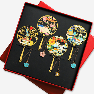 师恩桃李满天下金属书签故宫文创教师节礼品古典中国风学生用儿童