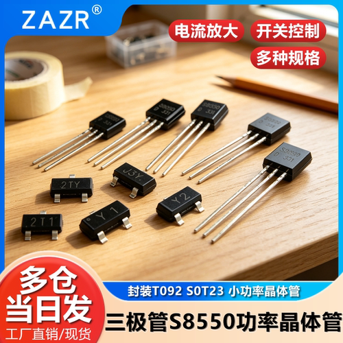 常用贴片直插PNP NPN三极管多规格可选