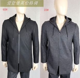 商务休闲毛呢羊毛大衣 23爱登堡专柜正品 时尚 新款 68212391