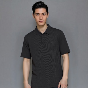 S262081367爱登堡男装夏装新款翻领夏季休闲短袖T恤