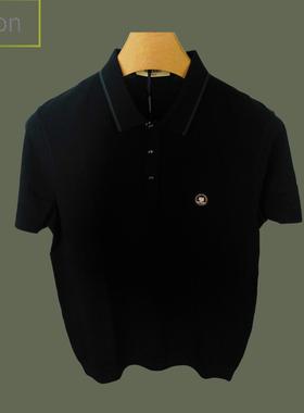 【品牌特卖】D231031A37爱登堡男装春季商务休闲短袖毛衫针织衫