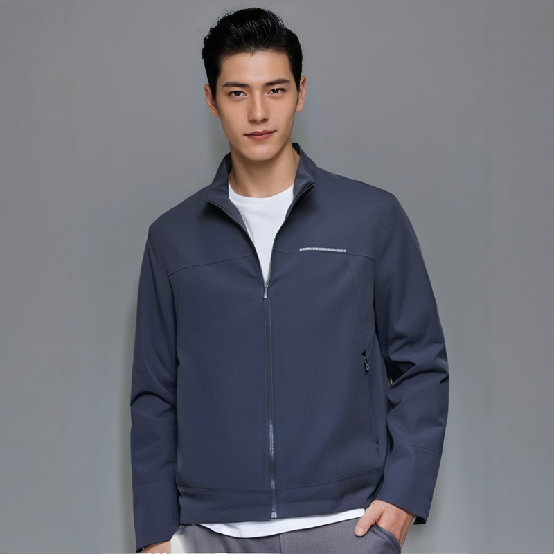 【品牌专卖】S251021527爱登堡男装春装新款商务休闲夹克时尚茄克