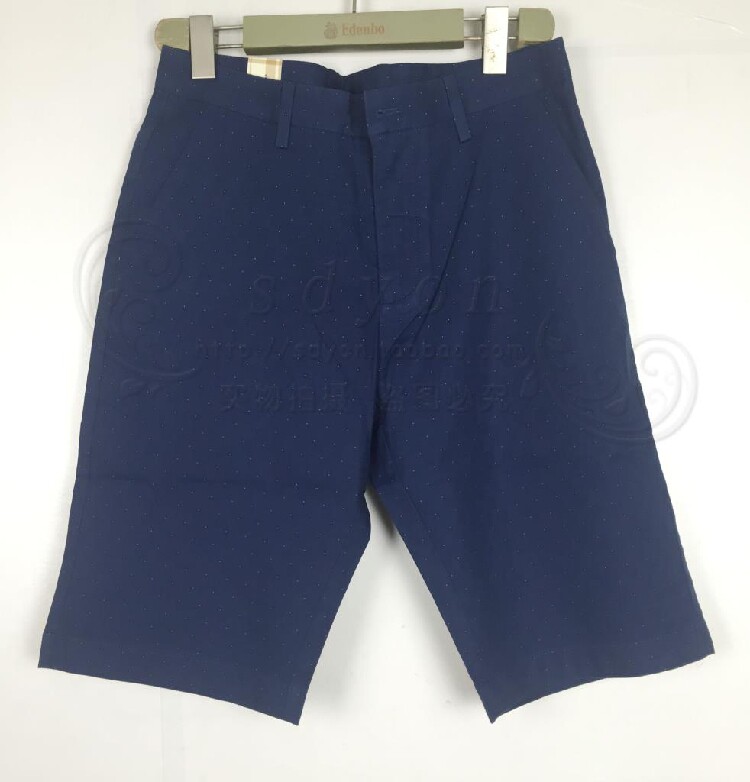 男装专柜正品爱登堡春装新款休闲短裤36116203-01特价