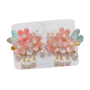 儿童汉服古风头饰流苏发饰古代发簪子步摇插梳女童超仙古装配饰品