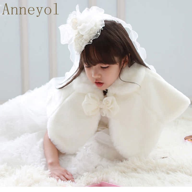 Cape pour fille ANNEYOL en cachemire - Ref 2154766 Image 4