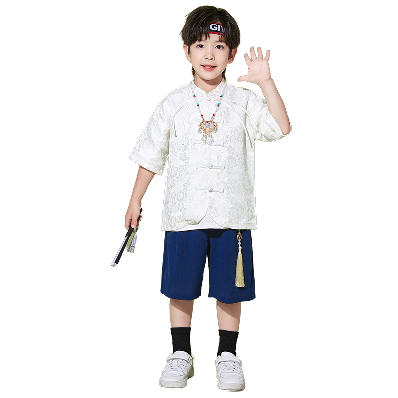 机器虎幼儿园中国风中国舞演出服