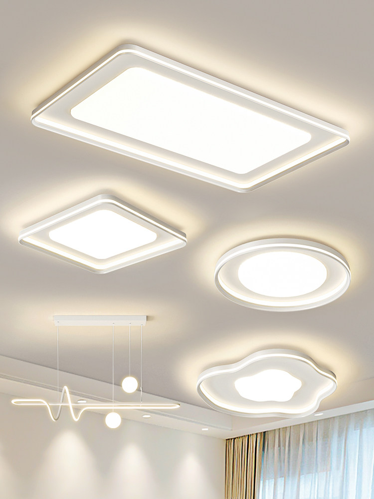 客厅灯2024新款广东中山灯具现代简约大气主灯吸顶灯卧室大全吊灯