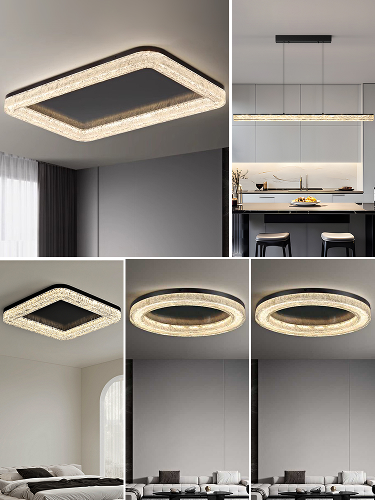 灯先生意式轻奢客厅吸顶灯现代简约大气高级感长方形护眼大厅主灯