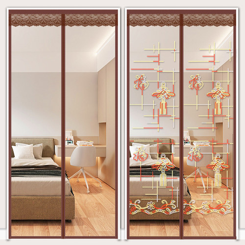 夏季魔术贴加密门蚊帐家用高档