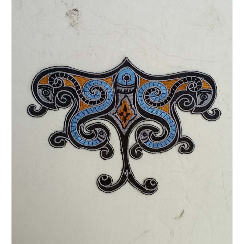 贵州蜡染仿古刺绣绣片  苗绣衣服补丁补洞布贴绣花蜡染工艺品