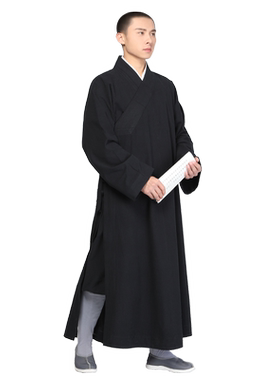 尚远复古全棉长褂僧人僧服罗汉褂