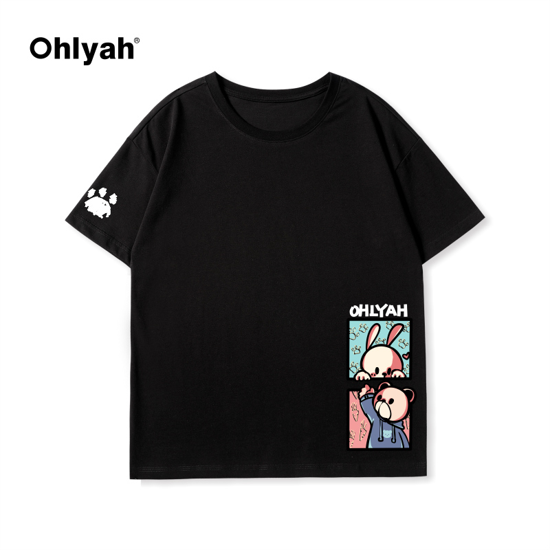 Oversize宽松版型纯棉短袖夏装